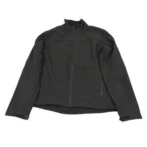 12-76 TUMI T Tech Men's Jacket Water Resistant Black Medium